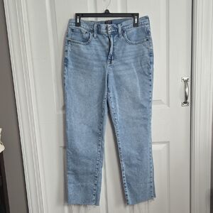 J.Crew Essential Straight Light Blue Jeans. Size 29, Length 37½, Leg width 18'